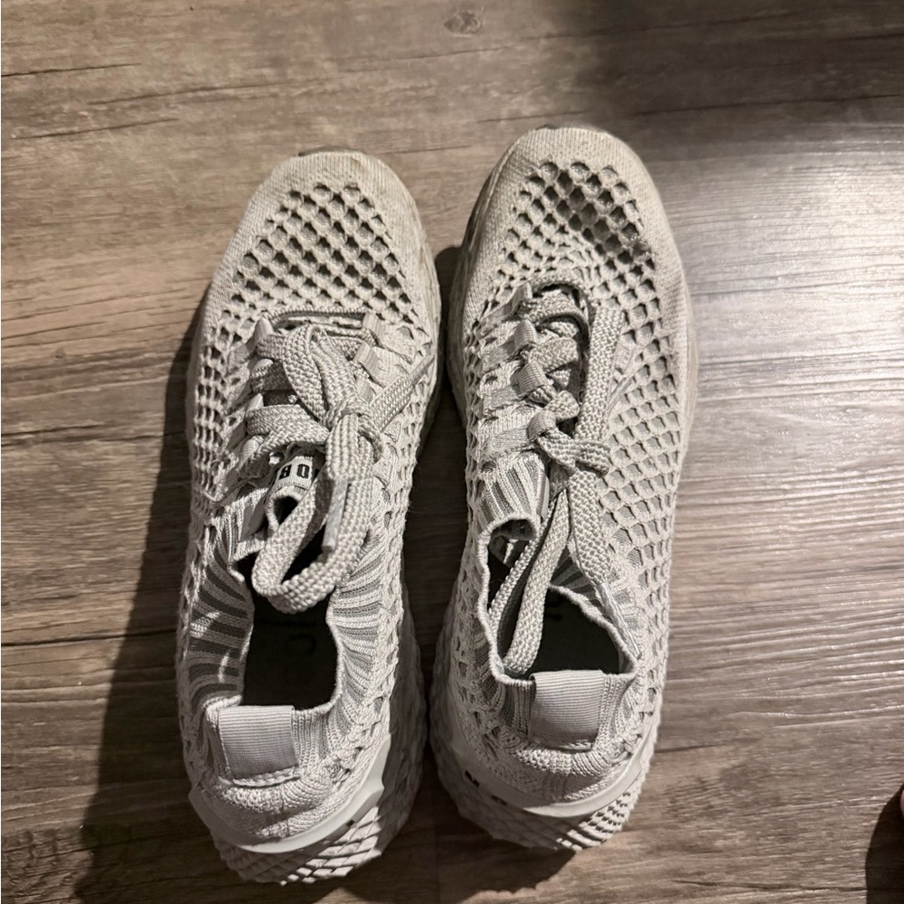 NOBULL Light Gray Knit Women's Training Sneakers